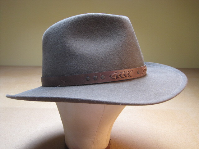 Green Olive Felt Western